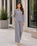 Elara Stripe Co-Ord Set