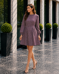 Mila Check Mini Dress