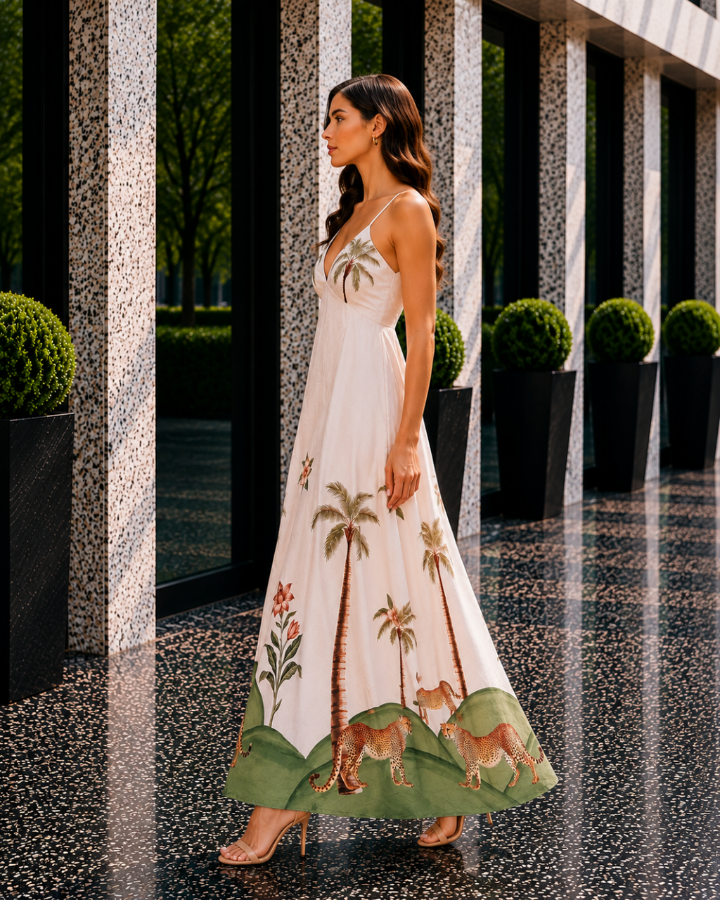 Palm Escape Maxi Dress