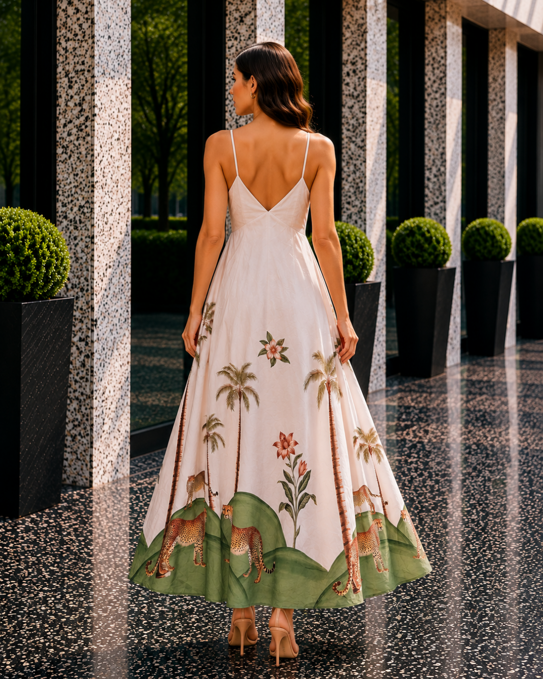 Palm Escape Maxi Dress