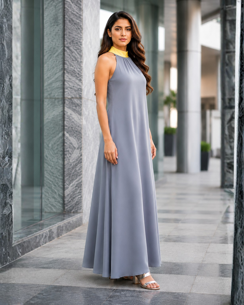 Halter Maxi Dress