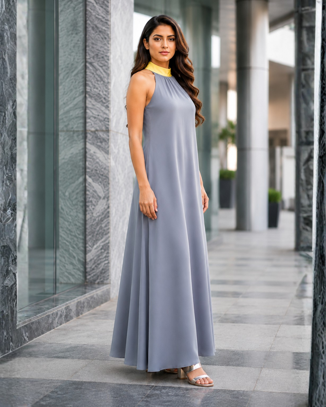 Halter Maxi Dress