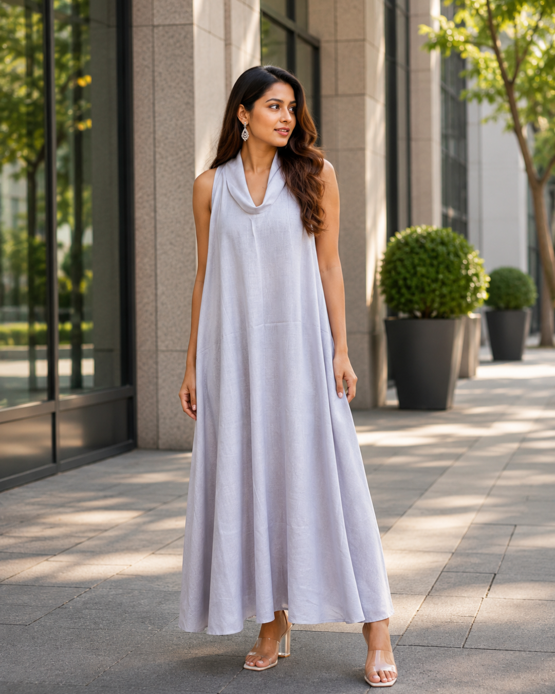 Linen Flow Dress
