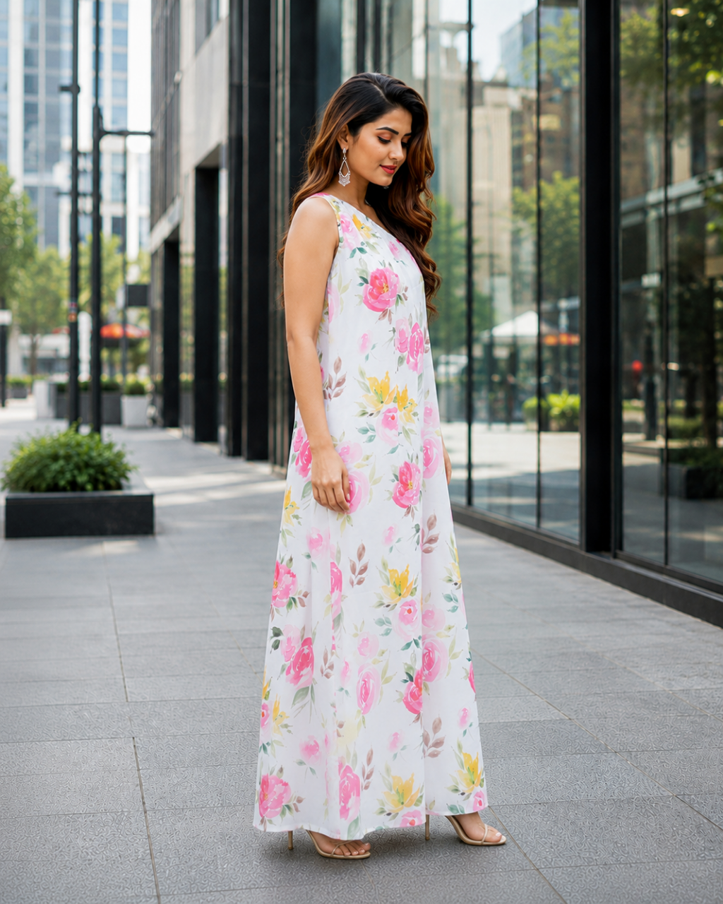 Floral Grace Maxi