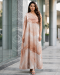 Satin Drape Dress