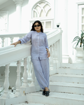 Blue Stripe Co-Ord Set