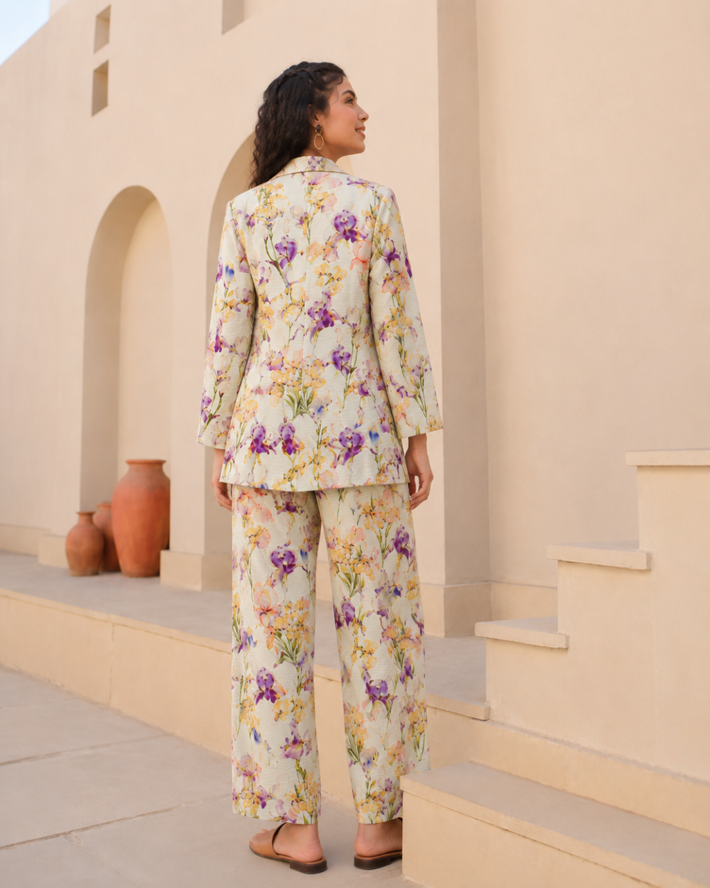 Botanical Bloom Tailored Co-Ord Set